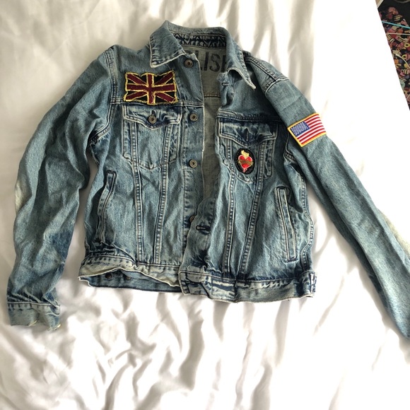 Vintage Patch Jean Jacket - Picture 4 of 5